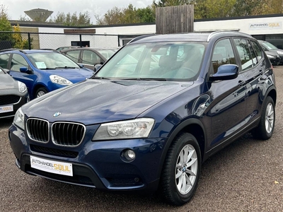 BMW X3, 2.0dA, 2013, 158.360km, Automaat, Navi, 12m Garantie