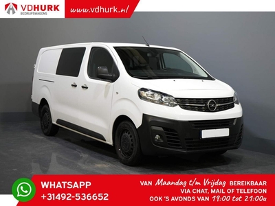 Opel Vivaro 2.0 CDTI 125 pk Aut. DC Dubbel Cabine DEMO Carpl