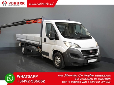 Fiat Ducato 2.3 MJ 130 pk EURO6 FASSI Kraan/ L383xB203/ Stan