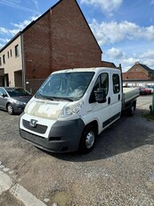 PEUGEOT BOXER KIPPER 2.2 HDI 150PK DUBBELE CABINE 7 ZITPLAAT