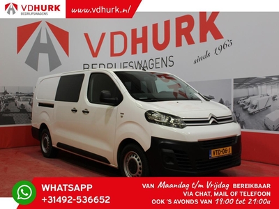 Citroën Jumpy * 2.0 HDI 120 pk DC Dubbel Cabine 6 Pers./ Cam