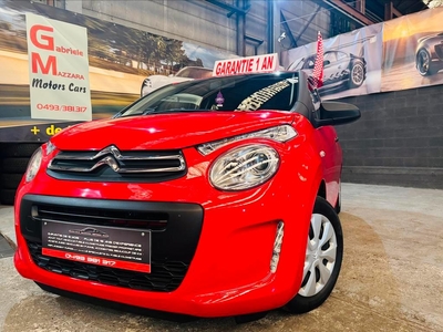 Citroën c1 1.0i essence 72cv année:06/2020 17500km carnet