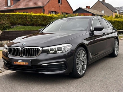 BMW 5 Serie 518 dA Cuir/Gps/Clima/LED (bj 2019, automaat)