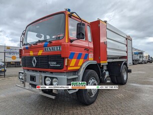 Renault BA 02 F2B Fire Truck - Godiva GVA2700 Pump - Tank 80