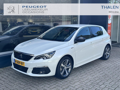 Peugeot 308 Turbo 130 PK GT-line AUTOMAAT | Nieuwstaat | Full led koplampen | 17 inch lm-velgen | Parkeersensoren voor en achter | Navigatie | Touch screen | Keyless entry | Mirrorlink Apple Carplay |