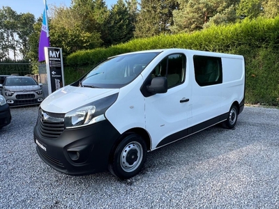 Opel Vivaro 1.6 CDTi - DUBBELE CABINE - 6 ZITPLAATSEN - INCL