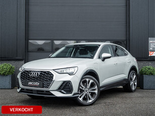 Audi Q3 Sportback 45 TFSI e S-Line | Adaptive Front Assist | Carplay | Lane & Side | Virtual | Camera | Sfeer | Audi Sound | Hybrid | 267pk | VERKOCHT