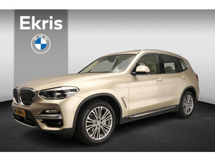 BMW X3 xDrive20i | LED | Leder | Navigatie | Schuifdak | Trekhaak | Elektr. zetels | Sportstoelen | Alu 19 inch