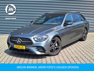 Mercedes-Benz E-Klasse Estate 200 AMG Night pakket | Panodak | 360 Camera | Carplay | Lederen Bekleding | Sfeerverlichting | Stoelverwarming | Lane Assist | | Widescreen | Dodehoek Detectie | Sportstoelen |