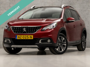 Peugeot 2008 1.2 PureTech Allure Sport Automaat (PANORAMADAK, APPLE CARPLAY, NAVIGATIE, BLUETOOTH, HALF LEDER, GETINT GLAS, LICHTMETALEN VELGEN, NIEUWSTAAT)