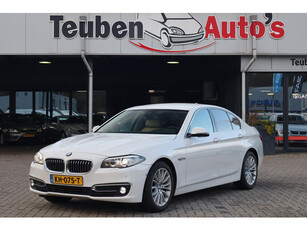 BMW 5-serie 520i Luxury Edition Zie opmerking/advertentie! Head up display, Navigatie, Lederen interieur, 360 camera, Climate control, Zie opmerking!