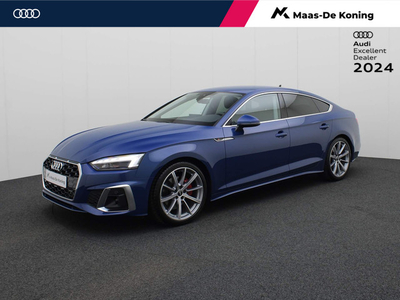 Audi A5 Sportback 40 TFSI/204PK S Line · Leder/Alcantara · Matrix-LED · Trekhaak