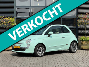 Fiat 500 C 0.9 TwinAir Turbo Lounge | Dealer Onderhouden | Cabrio | Climate Control | NAP | LM Velgen | Leer