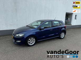 Volkswagen Polo 1.2 TDI BlueMotion Comfortline, '10, 5-drs, airco, navi, cruise controle !