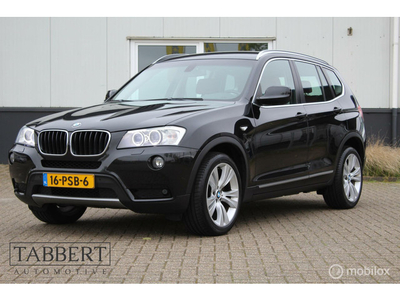 BMW X3 xDrive20d High Executive Leer Automaat Zwart Xenon