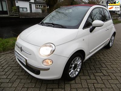 Fiat 500 C 1.2 Lounge Cabrio Airco 4-Cilinder 129.000km Onderhoudshistorie