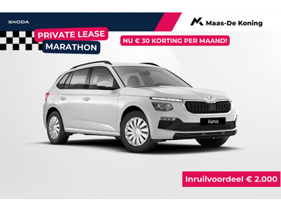 Skoda Kamiq 1.0 TSI Essence | Privatelease 378,- Per maand! | 3000,- Euro Inruilpremie!! |