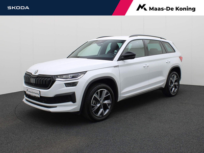 Skoda Kodiaq 1.5TSI/150PK Sportline 7p. DSG · Navigatie · Leder/Alcantara · Parkeersensoren + camera