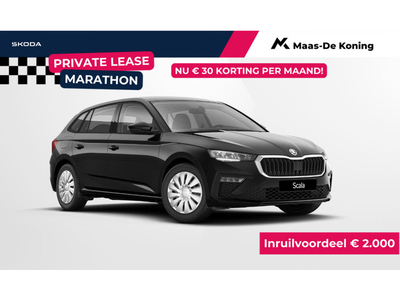 Skoda Scala 1.0 TSI Essence | Privatelease 379,- Per maand! | 2000,- Euro Inruilpremie!! |