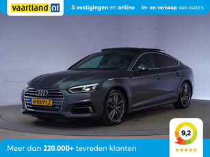 Audi A5 Sportback 40 TFSI S-Line Pro Line Plus [Virtual|Pano|Trekhaak|]