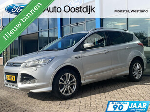 Ford Kuga 1.5 Titanium Styling Pack 150PK Panodak Winterpack Camera Climate Cruise Keyless Elek. Achterklep Parkeersensoren Privacy Glass Trekhaak *Compleet*