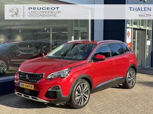 Peugeot 3008 1.2 Turbo 130 PK Première | Navigatie | Afneembare Trekhaak | Elektrische Achterklep | Keyless Entry | Climate Control | Cruise Control | Half Lederen Bekleding | Camera | Draadloze Telefoonlader | Dakrails |