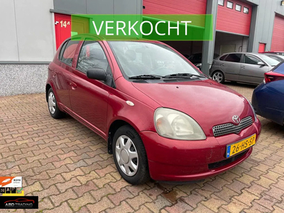 Toyota Yaris 1.3-16V VVT-i Luna VERKOCHT!!INRUILKOOPJE|TREKHAAK|STUURBEKRA|5 DRS