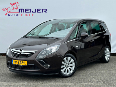 Opel Zafira Tourer 1.4 Cosmo Sportvelgen| Navigatie | Clima | Cruise | Afn Trekhaak | Xenon | Leer | Parkeersensoren | AllSeason !