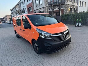 OPEL VIVARO 1.6 TDCI 2015 118000KM DUBBEL CABIN KEURING 6PL