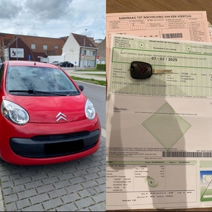 Citroën C1 Blanco gekeurd voor verkoop klaar inschrijving