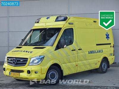 Mercedes Sprinter 319 CDI Automaat Euro6 Complete NL Ambulan