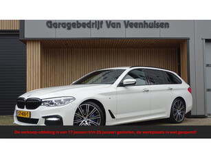 BMW 5-serie Touring 530i 252pk M-Sport Shadow Line Head-up 20inch Individual LM Keyless Virtual Cockpit LED Gr.Navi 75384km!