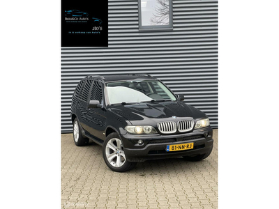 BMW X5 3.0i Zwart |trekhaak | Aut |19 inch! | nieuwe APK!