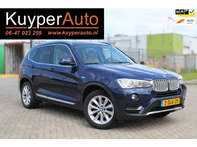 BMW X3 SDrive20i High Executive NETTE AUTOMAAT HARMAN KARDON LEDER KM NAP NAVI CLIMA AFN TREKHAAK