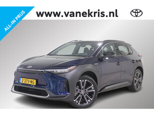 Toyota bZ4X Premium 71 kWh, Demo voordeel, Luxe, Sensoren, Stuur, Stoel en Voorruit verwarming, Draadloos Apple Carplay/Android Auto!