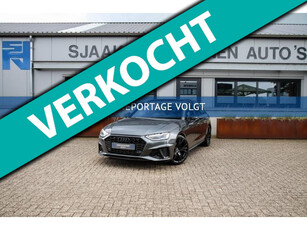 Audi A4 Avant 2.0 TFSI S line Black Edition Facelift 245pk S-Tronic! 1e|Panoramadak|Virtual Cockpit|Leder|LED Matrix|Camera|Black