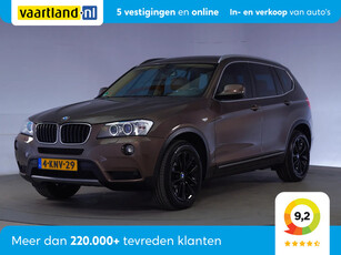 BMW X3 xDrive 35i High Executive [Leder, stoelverw, Navi]