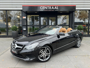 Mercedes-Benz E-klasse Cabrio 200 Ambition 184PK|Nekverwarming|Pdc|Navi|Leder|Stoelverwarming|Cruise Control