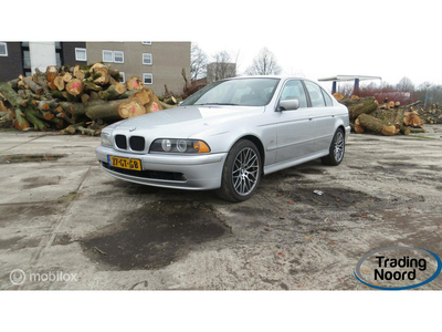 2001 BMW E39 525d AUT Grijs APK 7-3-25 NAP! Youngtimer!