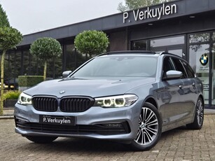 BMW 5-serie 520I SPORTLINE I PANORAMA SPORTSTOELEN CAMERA TREKHAAK