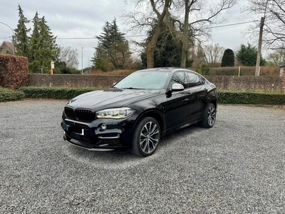 Bmw x6M50d 466pk Euro6d Full LED HUD Pano Car-play Key-less