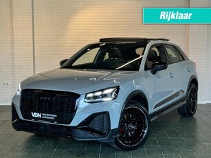 Audi Q2 35 TFSI S Line Edition 1 Black Pano BenO Sfeerv Adapt Leder 19''