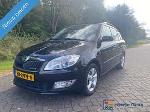 Škoda Fabia Combi 1.2 TDI Greenline leren bekleding.