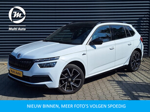 Škoda Kamiq 1.0 TSI Monte Carlo DSG | Carplay | Panodak | Camera | Sportstoelen Verwarmd | LED | Apple Carplay | DAB | Dode Hoek |