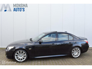 BMW 550i 2006 M-Sport Carbonschwarz Schuifdak HUD 19