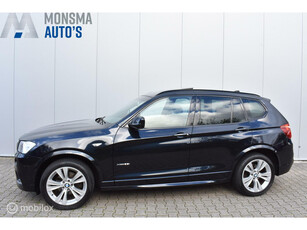 BMW X3 xDrive35i M-Sport 2012 Carbonschwarz Pano Keyless Memory Leder Uitkl. Trekhaak