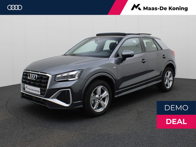 Audi Q2 35 TFSI/150PK S Edition · Panoramadak · Leder/Stof bekleding · Stoelverwarming