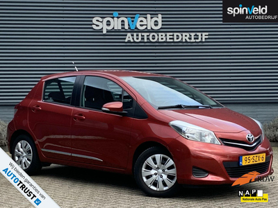 Toyota Yaris 1.3 VVT-i Aspiration BJ`12 NAP NL 1ste Eig DEALER ond Navi Cruise Climate