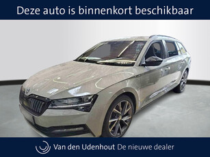 Škoda Superb Combi 1.4 TSI iV 218pk PHEV Sportline Business / Trekhaak 1600kg / 360 Camera / Memory / Wordt Verwacht