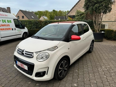 Citroen C1 1.0i 02/2019 105DKM Automaat/Opendak/Navi/Garanti